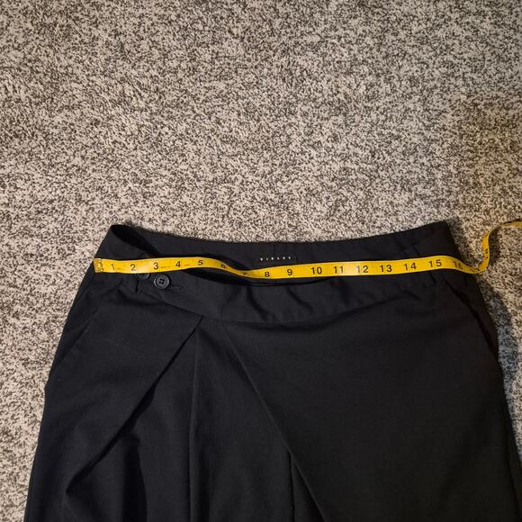 Sisley Paris Asymmetric Wrap-Front Trousers - Picture 7 of 8